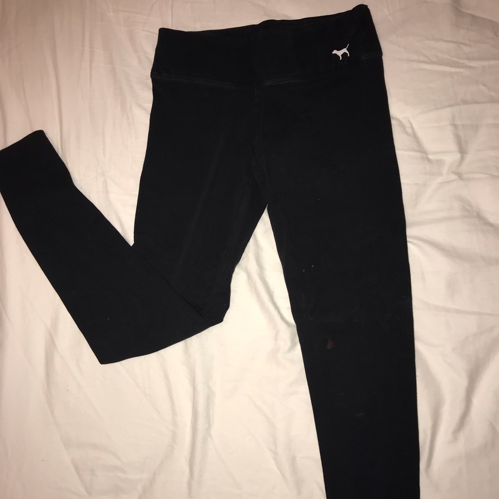 XS Victoria’s Secret PINK black leggings